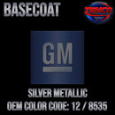 GM Silver Metallic OEM Basecoat