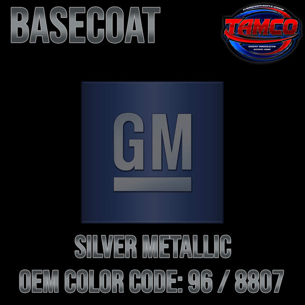 GM Silver Metallic OEM Basecoat