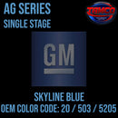 GM SKYLINE BLUE 