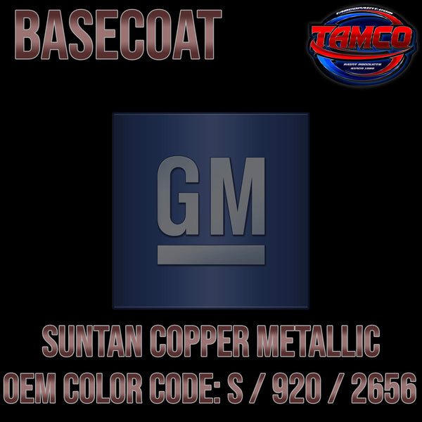 Suntan Copper Metallic Basecoat