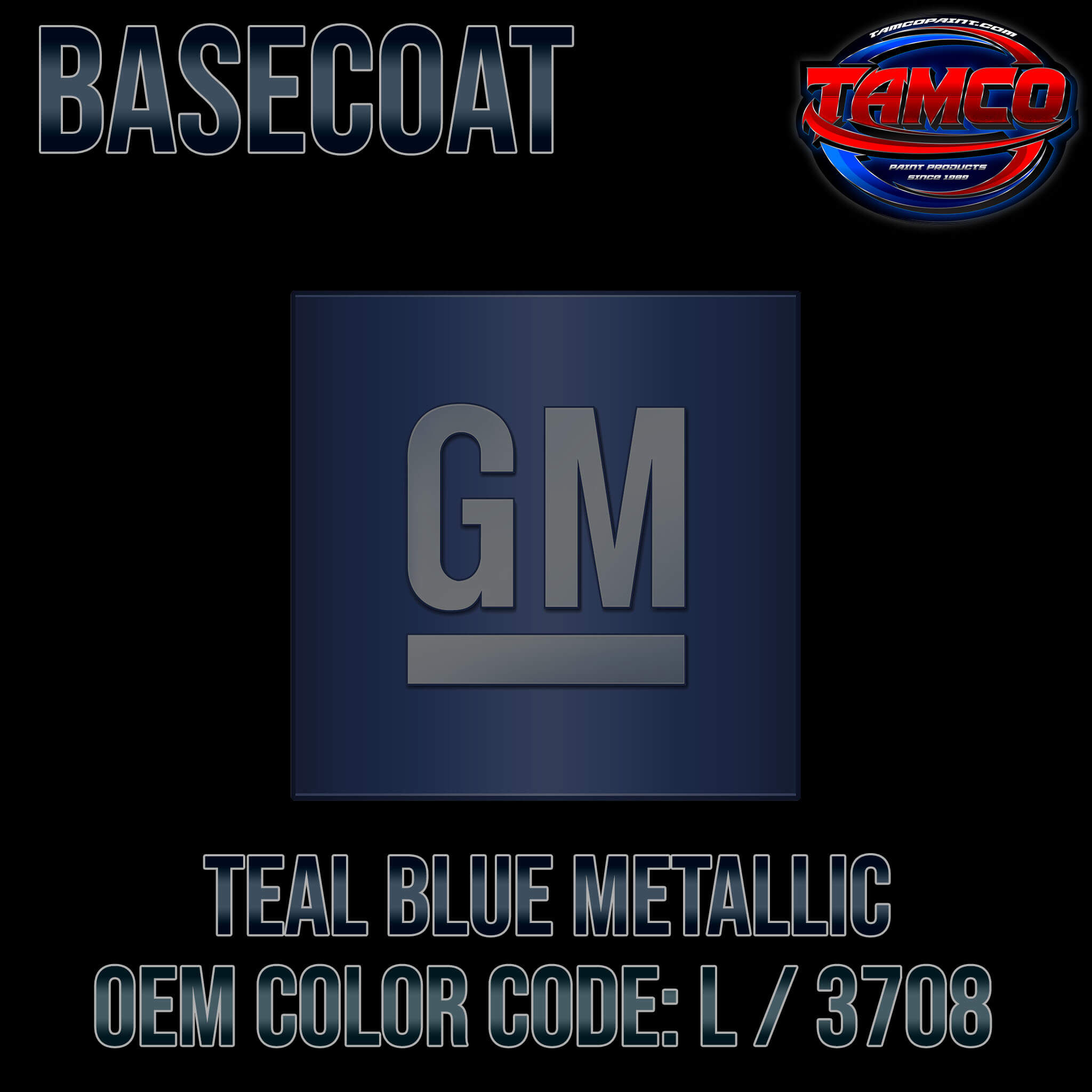 Teal Blue Metallic Basecoat