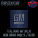 Teal Blue Metallic Basecoat