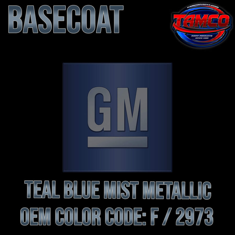 Teal Blue Mist Metallic Basecoat