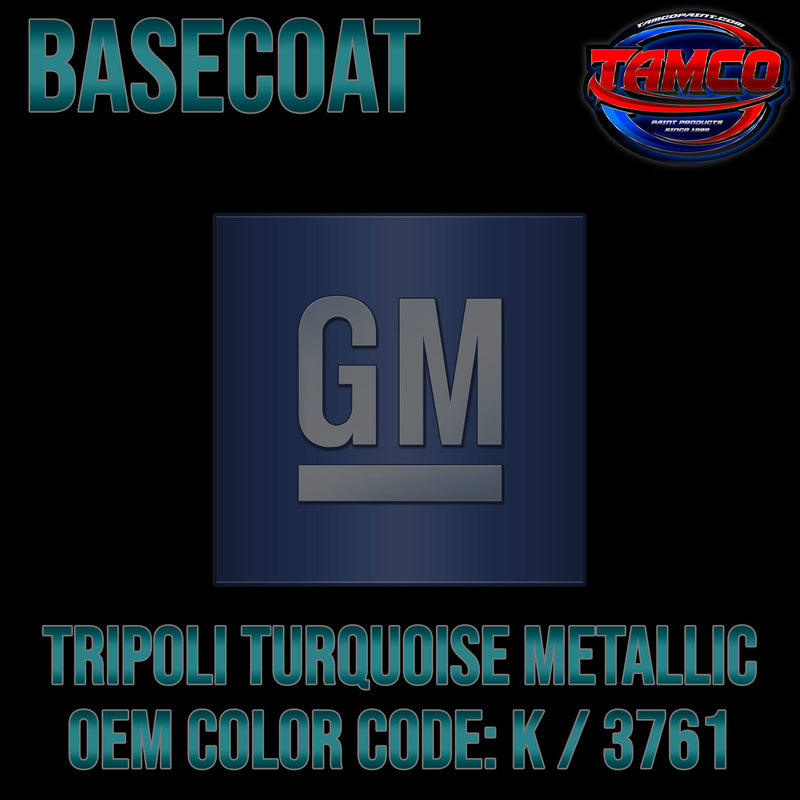 Tripoli Turquoise Metallic Basecoat