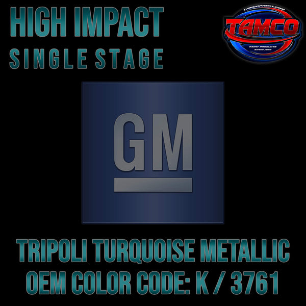 GM Tripoli Turquoise Metallic