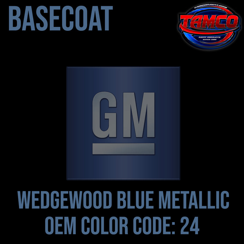 GM Wedgewood Blue Metallic | 24 | 1973 | OEM Basecoat