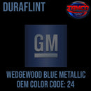 GM Wedgewood Blue Metallic | 24 | 1973 | OEM DuraFlint Series Single Stage