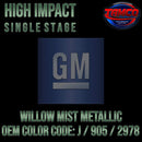 GM Willow Mist Metallic 