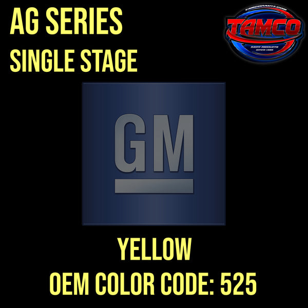 GM Yellow | 525 | 1970-1990 | OEM AG Series Single Stage