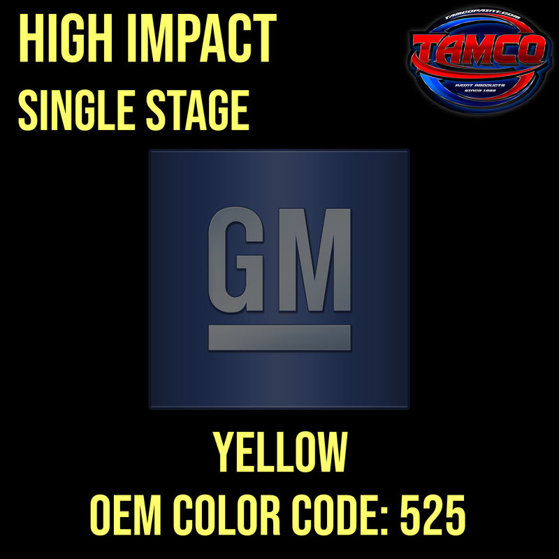 GM Yellow | 525 | 1970-1990 | OEM High Impact Series Single Stage