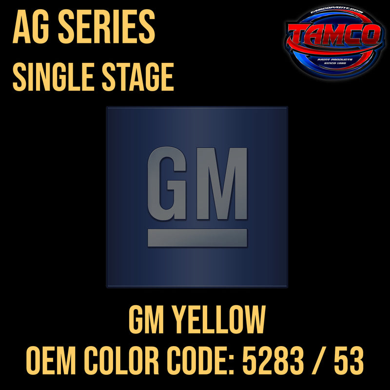 GM Yellow | 5283 / 53 | 1977-1985 | OEM AG Series Single Stage