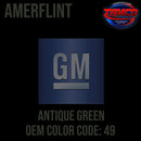 GM Antique Green Code 49 OEM Amerflint