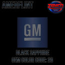 GM Black Sapphire Code 28 OEM Amerflint