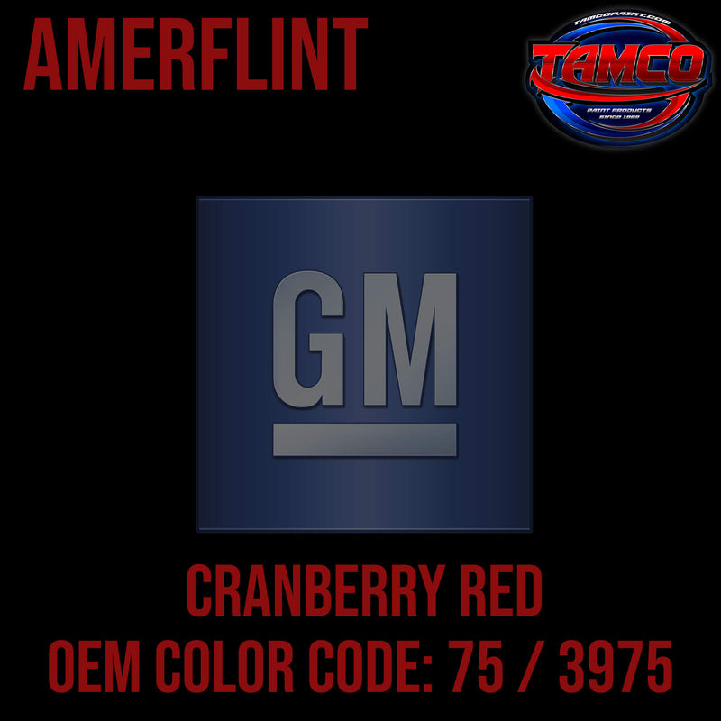 GM Cranberry Red Code 75 / 3975 OEM Amerflint