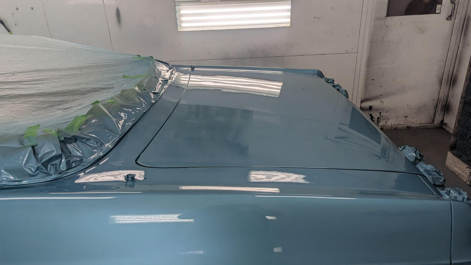 Tamco Paint GM Artesian Turquoise and Stellar Blue on 1960 Chevrolet Impala