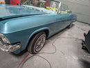 Tamco Paint GM Artesian Turquoise and Stellar Blue on 1960 Chevrolet Impala