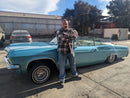 Tamco Paint GM Artesian Turquoise and Stellar Blue on 1960 Chevrolet Impala