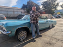Tamco Paint GM Artesian Turquoise and Stellar Blue on 1960 Chevrolet Impala