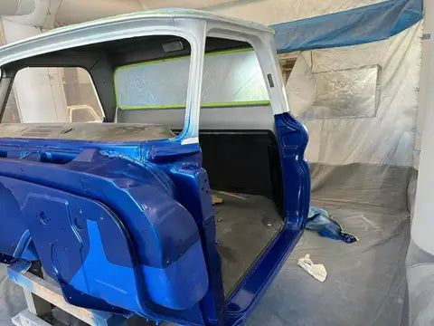 Tamco Paint GM Blue Me Away Metallic in 1964 Chevy C10