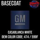 Casablanca White OEM Basecoat