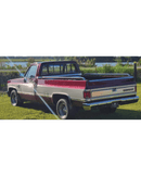 Tamco Paint GM Cherry Red and Slick Silver Metallic in Chevrolet C10