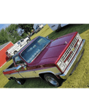 Tamco Paint GM Cherry Red and Slick Silver Metallic in Chevrolet C10