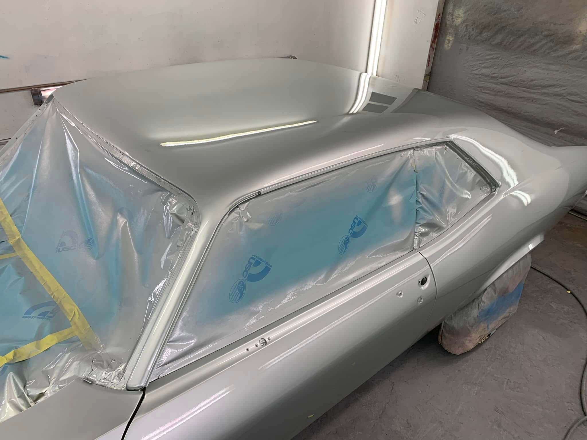 Tamco Paint GM Cortez Silver Metallic on Chevrolet Nova