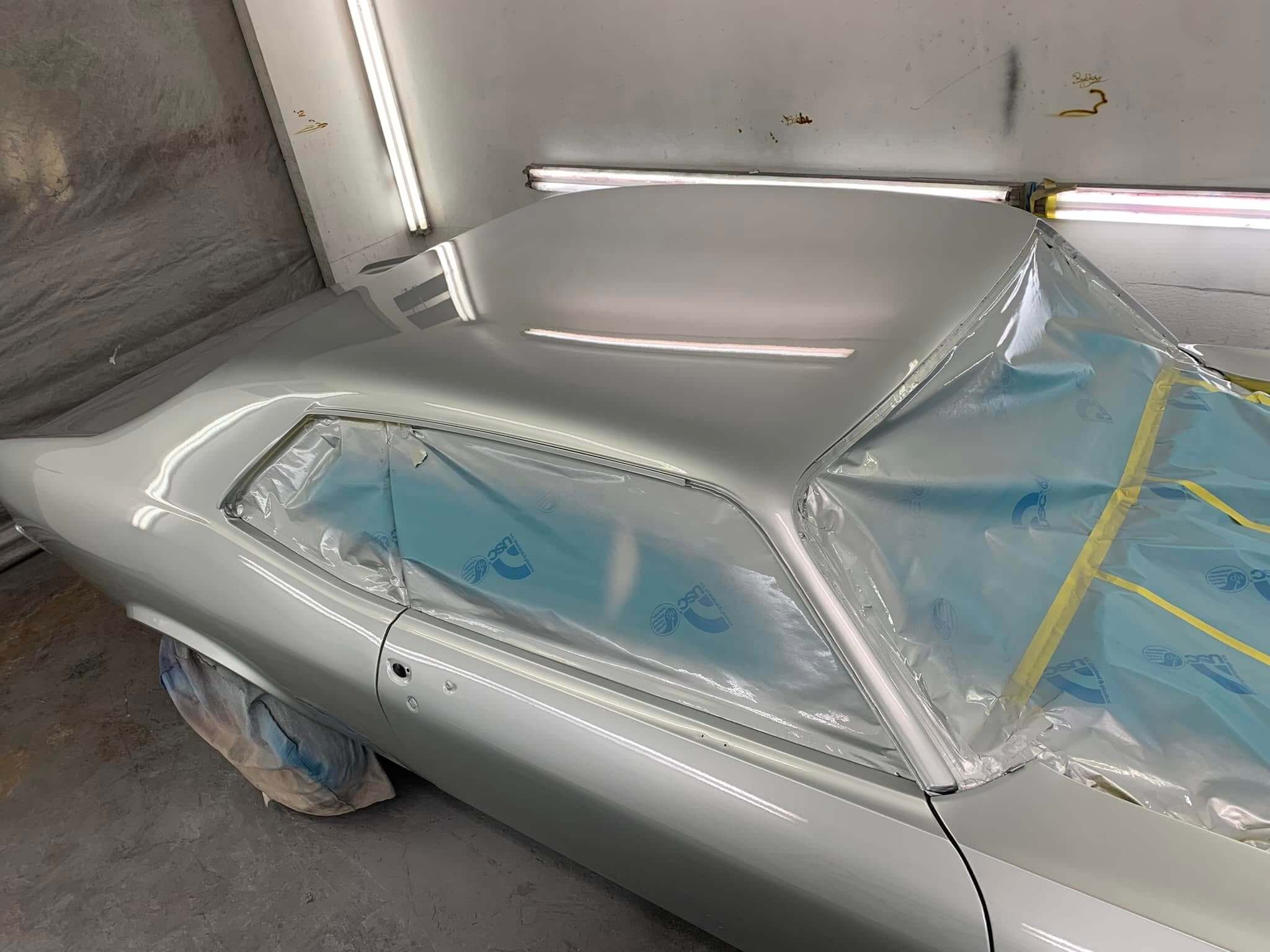 Tamco Paint GM Cortez Silver Metallic on Chevrolet Nova