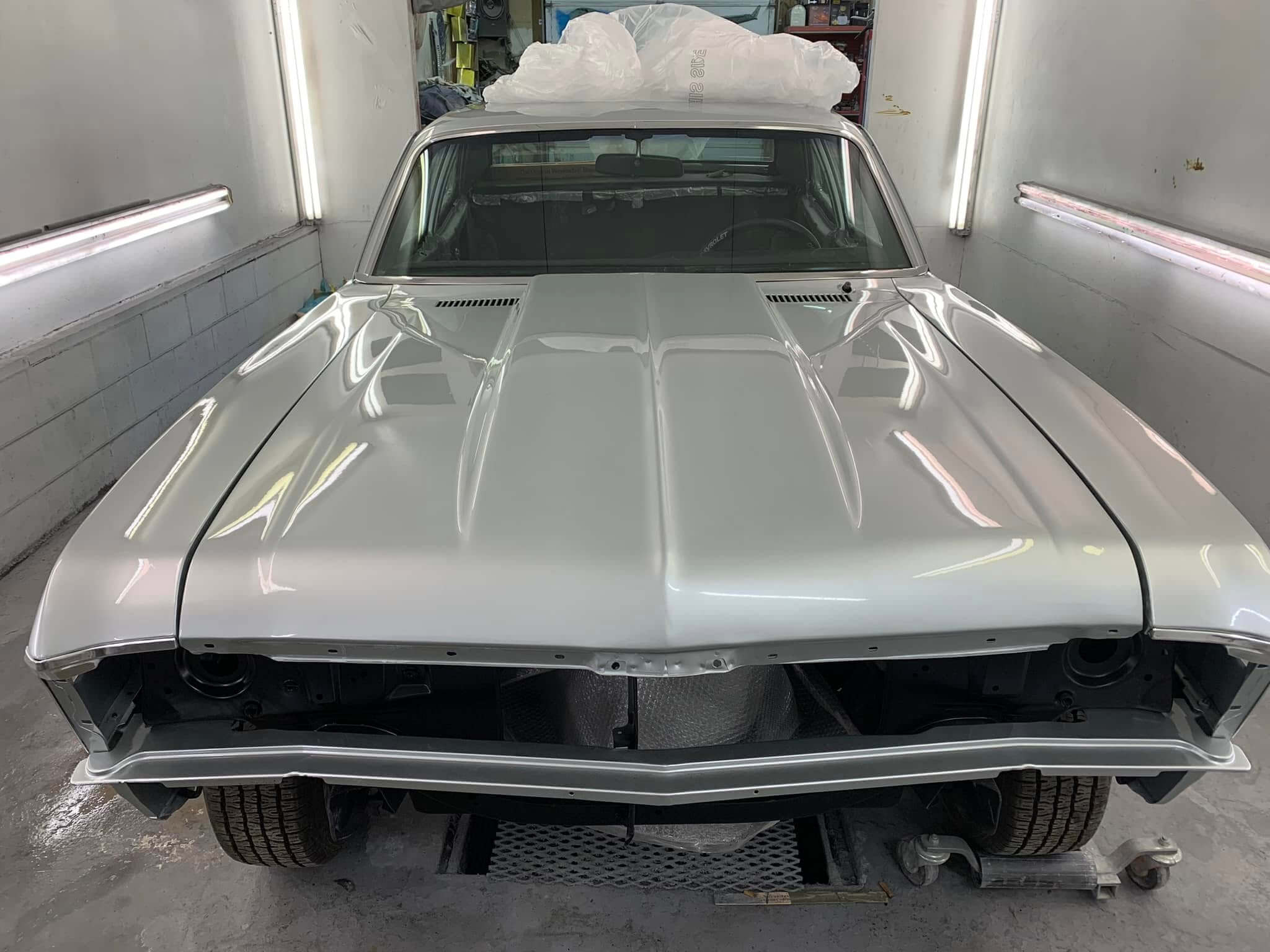 Tamco Paint GM Cortez Silver Metallic on Chevrolet Nova