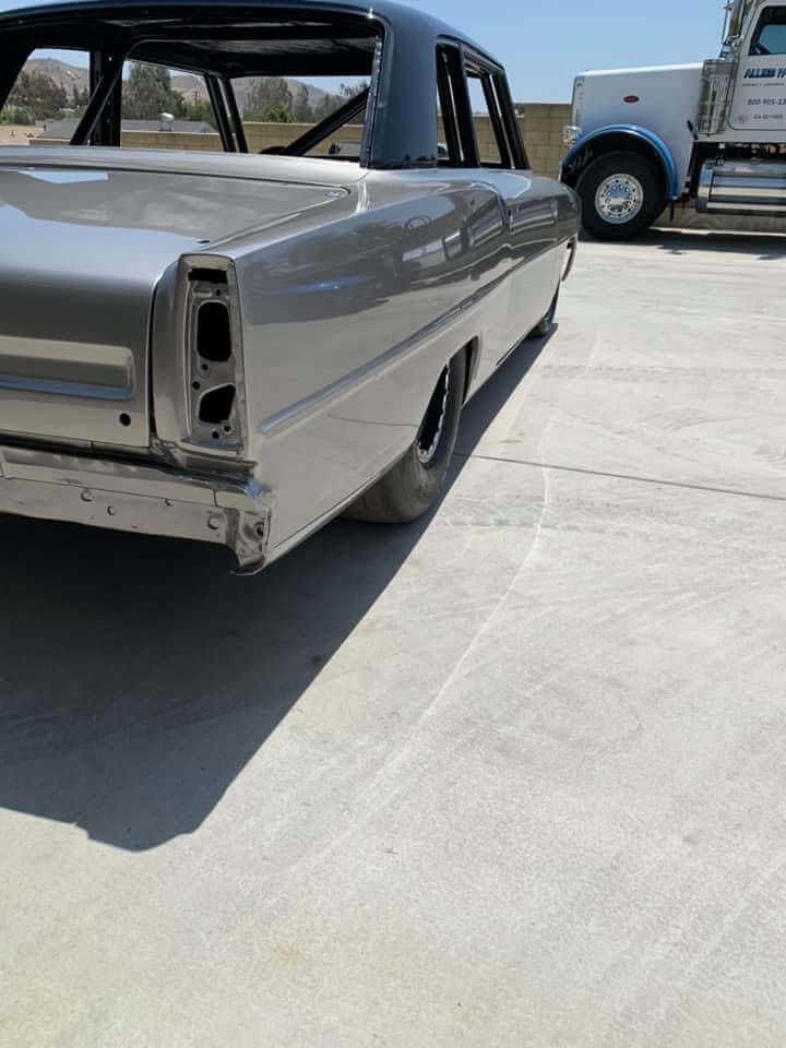 Tamco Paint GM Cortez Silver Metallic on Chevrolet Nova