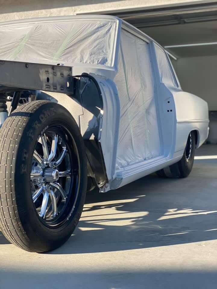 Tamco Paint GM Cortez Silver Metallic on Chevrolet Nova
