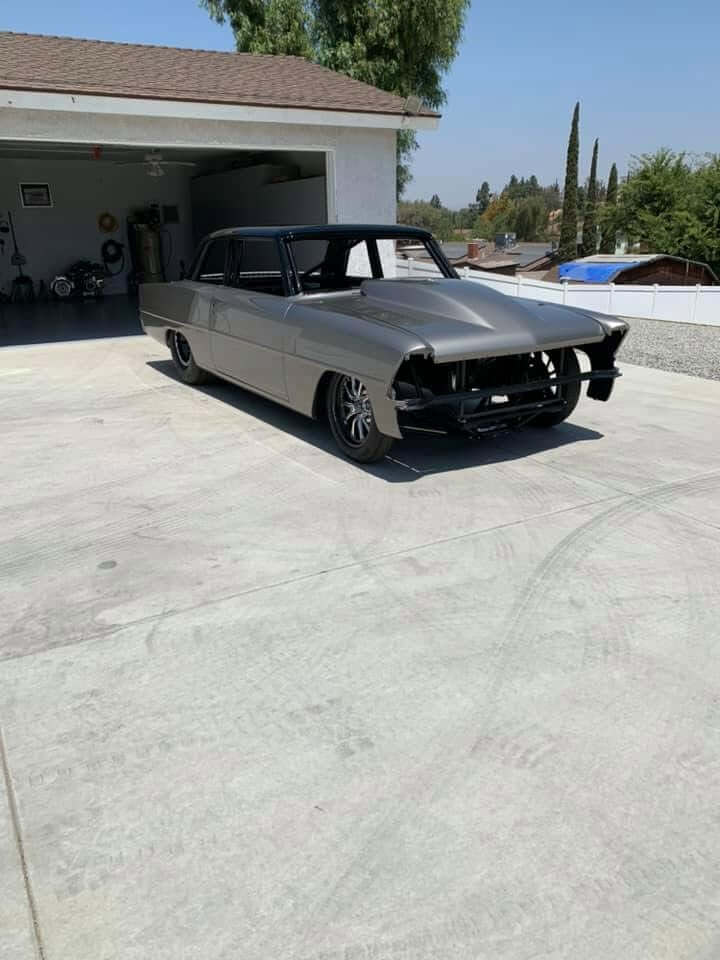 Tamco Paint GM Cortez Silver Metallic on Chevrolet Nova