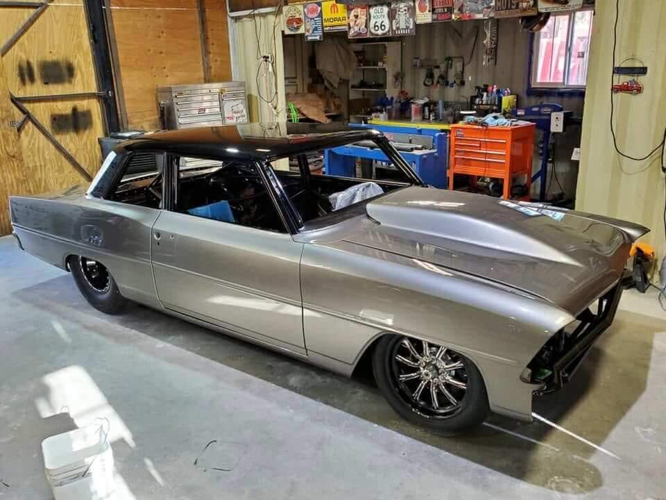 Tamco Paint GM Cortez Silver Metallic on Chevrolet Nova