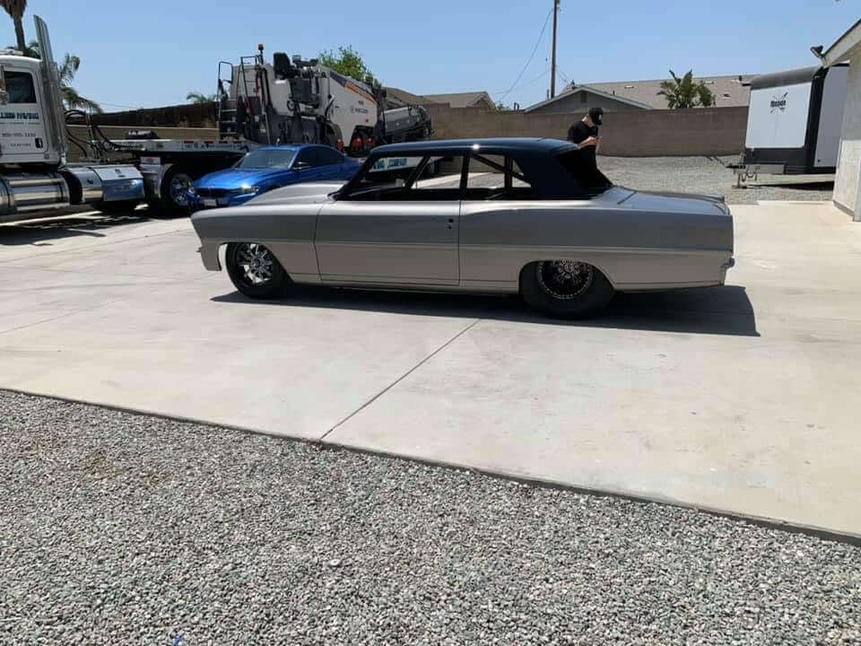Tamco Paint GM Cortez Silver Metallic on Chevrolet Nova