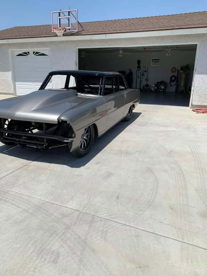 Tamco Paint GM Cortez Silver Metallic on Chevrolet Nova