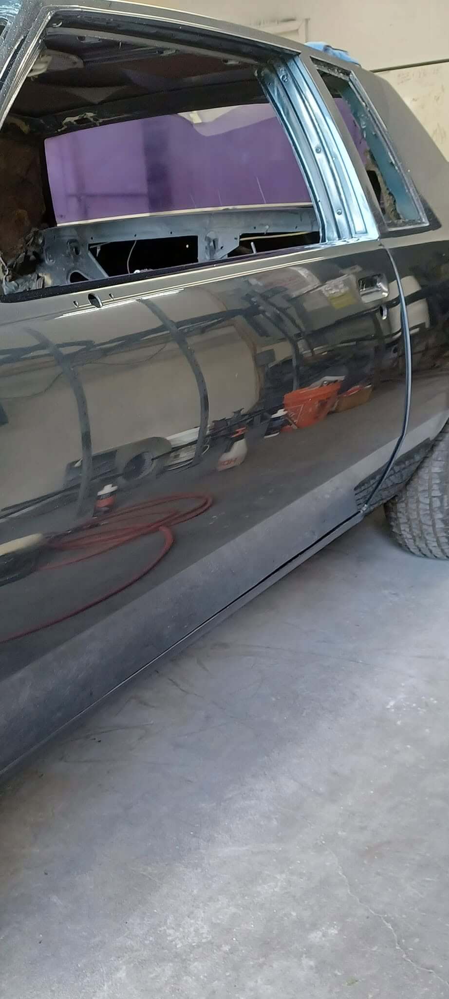 Tamco Paint GM Dark Blue Metallic on Buick Regal