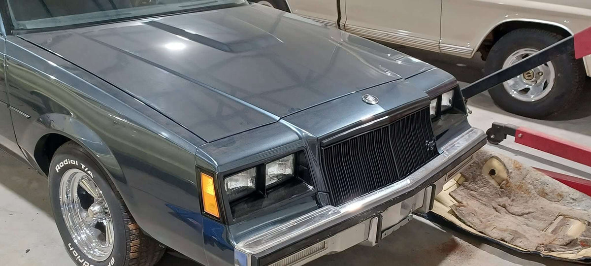 Tamco Paint GM Dark Blue Metallic on Buick Regal