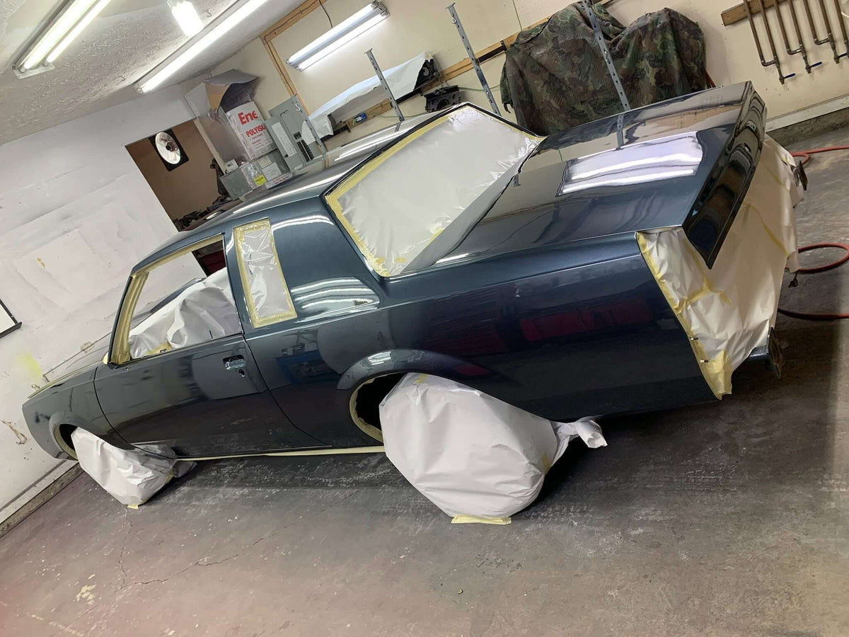 Tamco Paint GM Dark Blue Metallic on Buick Regal