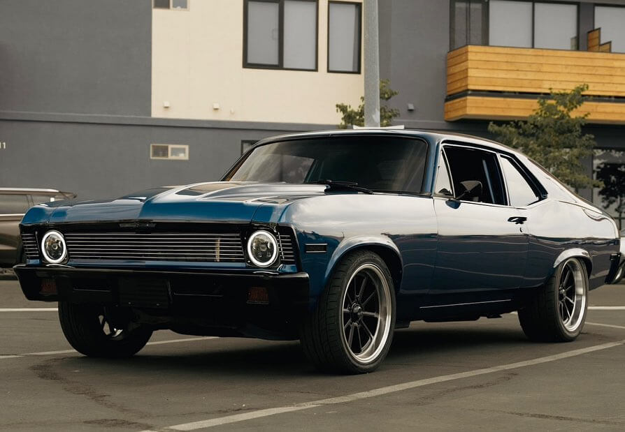 Tamco Paint GM Deep Ocean Blue Metallic on Chevrolet Nova