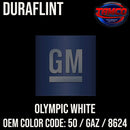Tamco Paint GM Olympic White Code 50 / GAZ / 8624 OEM Duraflint