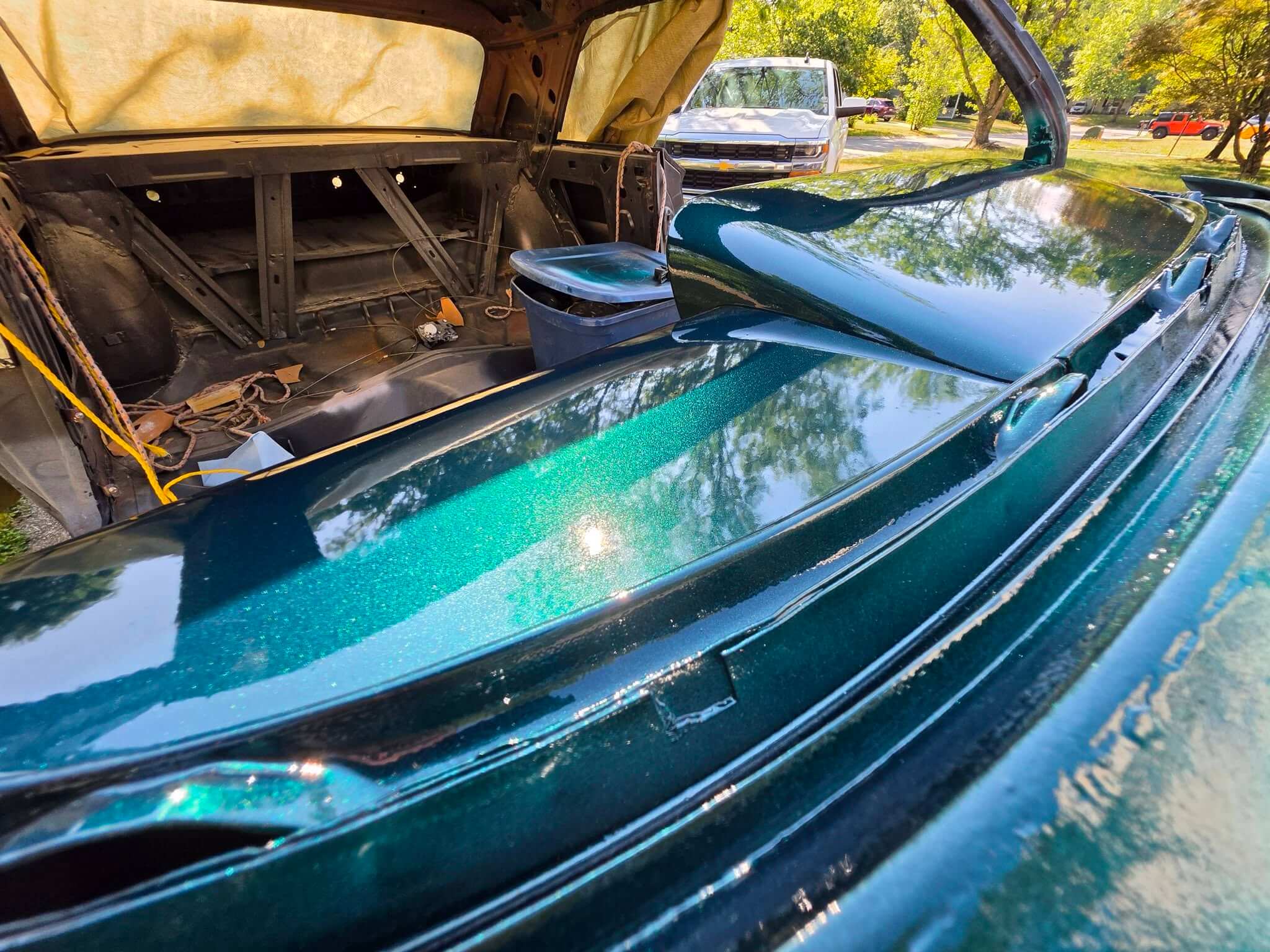 Tamco Paint GM Emerald Green Metallic on 1962 Chevrolet Impala 