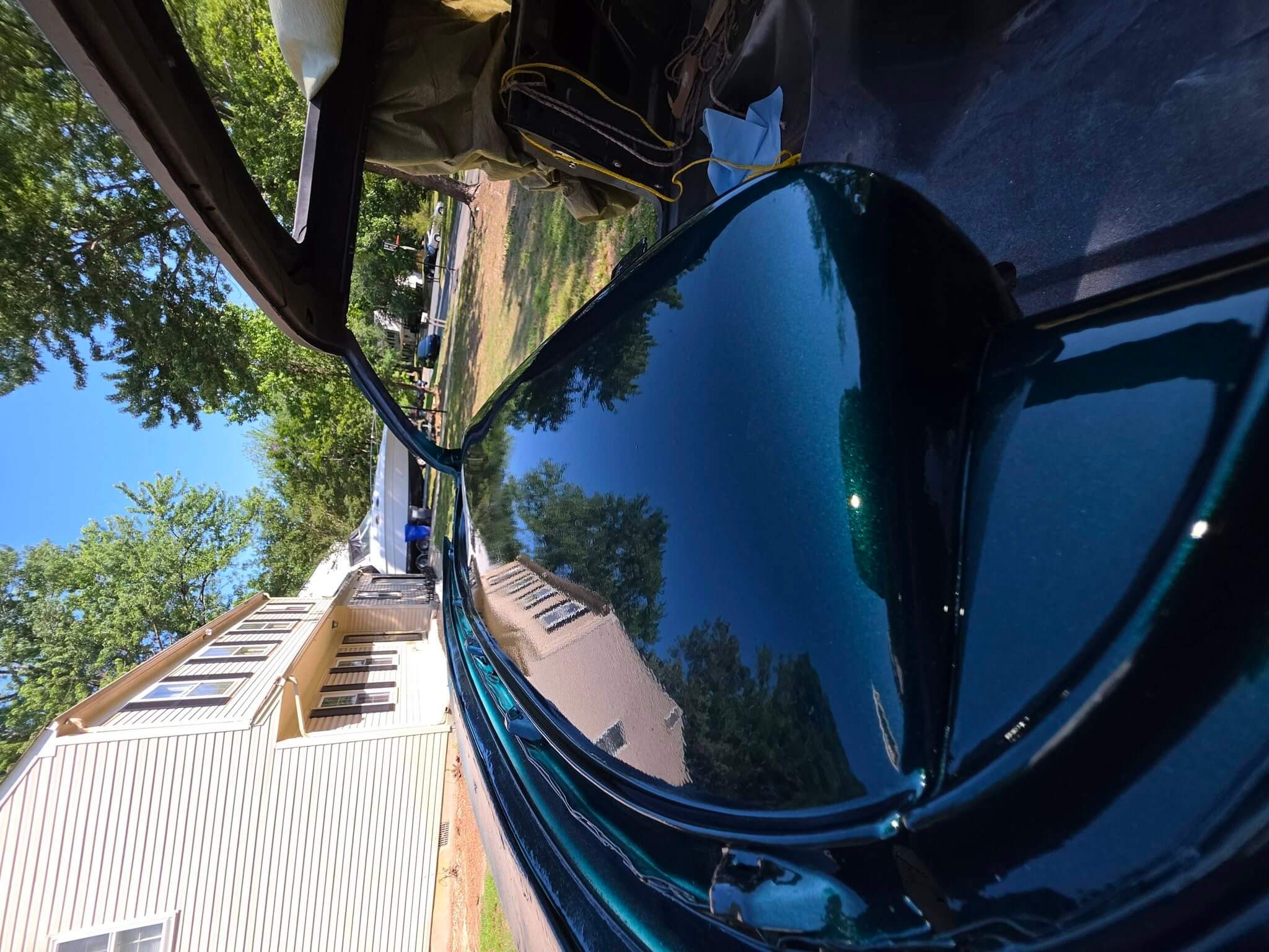 Tamco Paint GM Emerald Green Metallic on 1962 Chevrolet Impala 