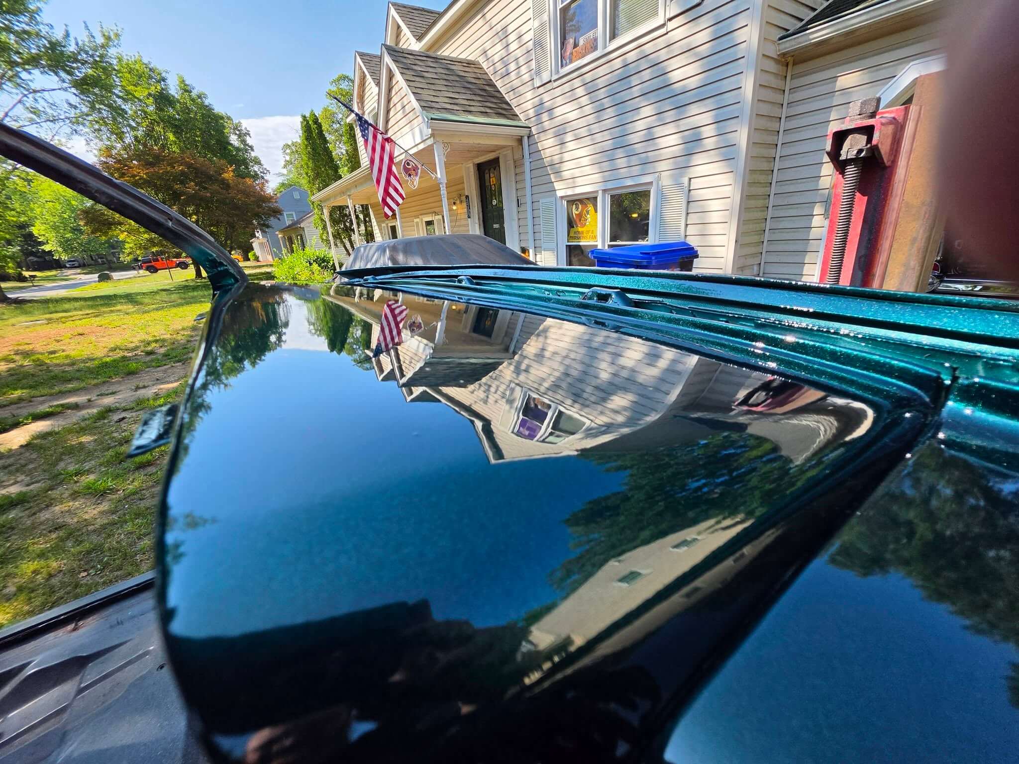 Tamco Paint GM Emerald Green Metallic on 1962 Chevrolet Impala 