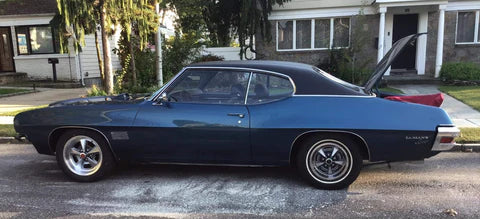 Tamco Paint GM Fathom Blue Metallic in 1970 Pontiac LeMans Coupe