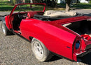 Tamco Paint GM Garnet Red in 1969 Chevrolet Chevelle SS Convertible