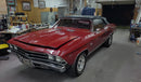 Tamco Paint GM Garnet Red in 1969 Chevrolet Chevelle SS Convertible