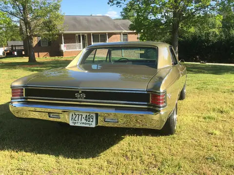 Tamco Paint GM Granada Cold Metallic on 1967 Chevrolet Chevelle