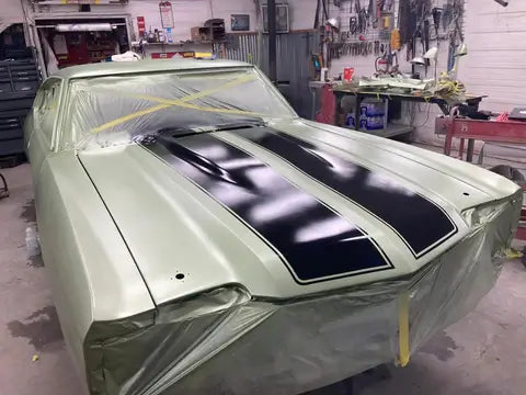 Tamco Paint GM Green Mist Metallic in 1971 Chevrolet Chevelle