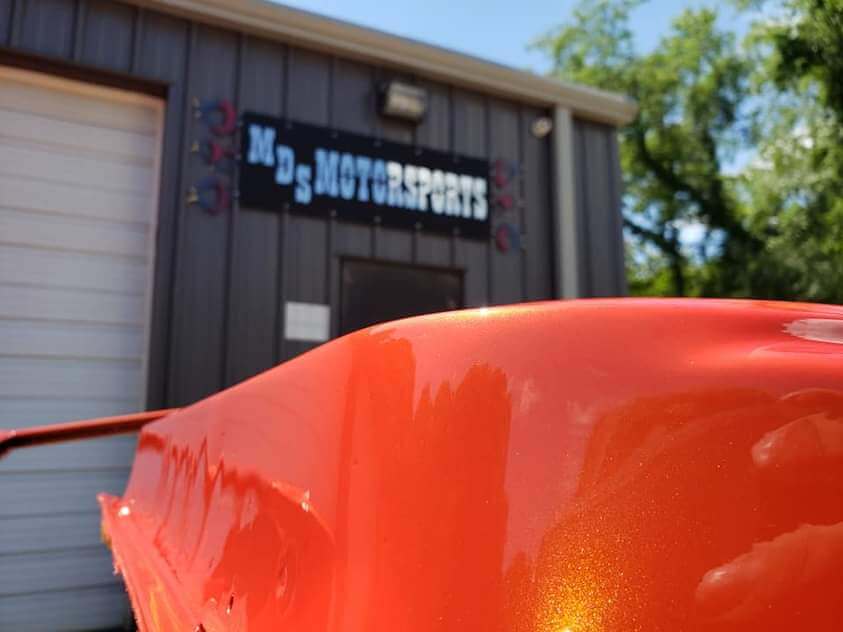 GM Inferno Orange Pearl Car
