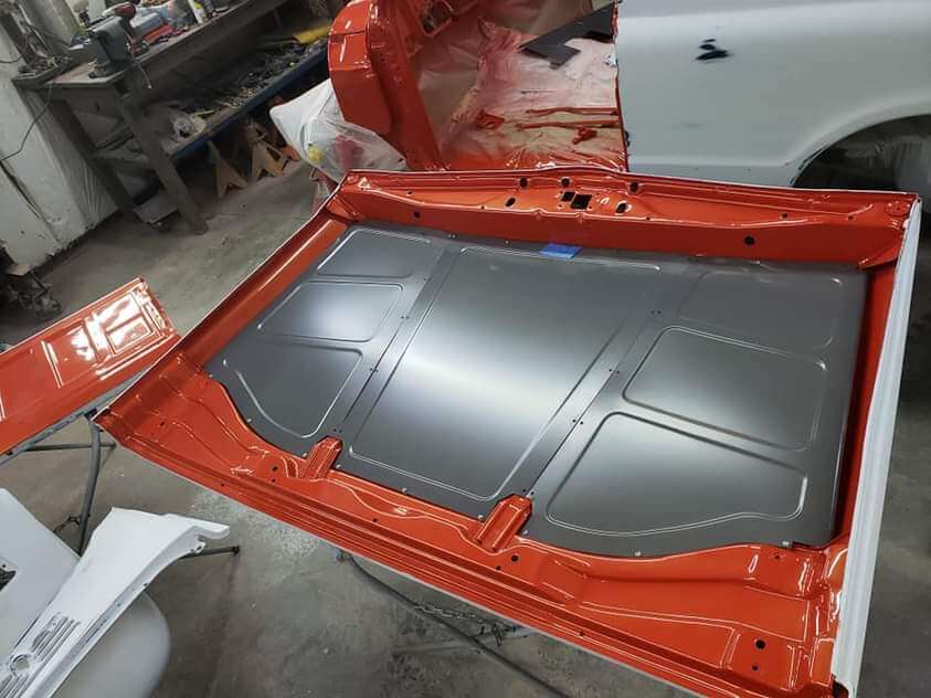 GM Inferno Orange Pearl Car part